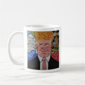 Tasse de Donald Trump "Trumpy" : POTUS 45 (Gauche)