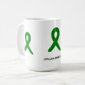 Tasse de donateur d'organe (Devant gauche)