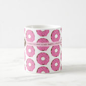Tasse de Donut avec Nom et Citation (Centre)