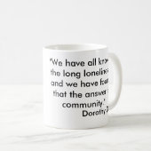 Tasse de Dorothy Day (Devant droit)