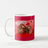 Tasse de Doxie Valentine (Gauche)