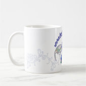 Tasse de dragon avec en filigrane (Gauche)