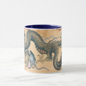 Tasse de dragon d'art de tatouage (Centre)