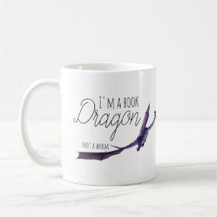 Tasse de dragon de livre
