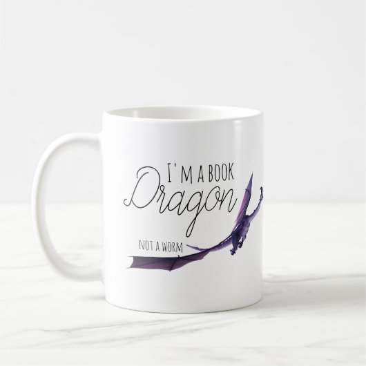 Tasse de dragon de livre (Gauche)