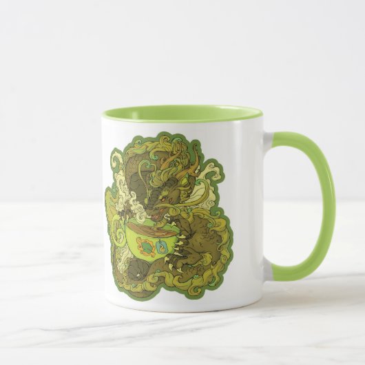 Tasse de dragon de thé (Droite)