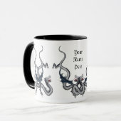 Tasse de dragon de Wildthing avec l'espace pour (Devant gauche)