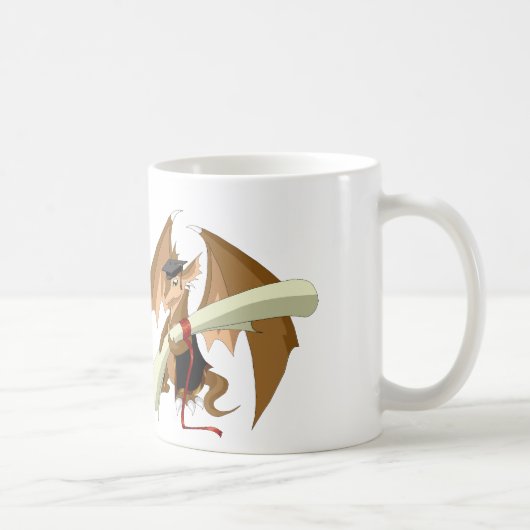 Tasse de dragon d'obtention du diplôme (Droite)