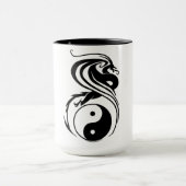 Tasse de dragon et de Ying Yang (Centre)