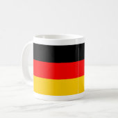 Tasse de drapeau allemand (Devant gauche)