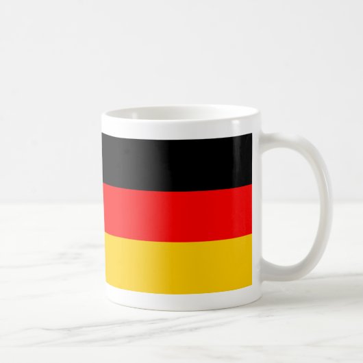 Tasse de drapeau allemand (Droite)