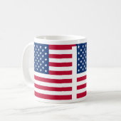 Tasse de drapeau américain (Devant gauche)