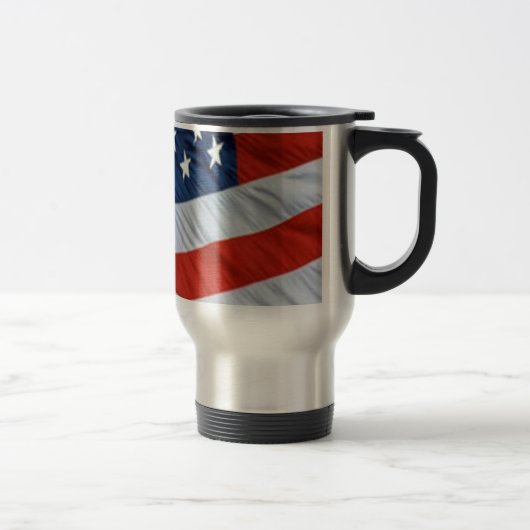 Tasse de drapeau américain (Droit)