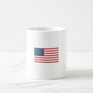 Tasse de drapeau américain