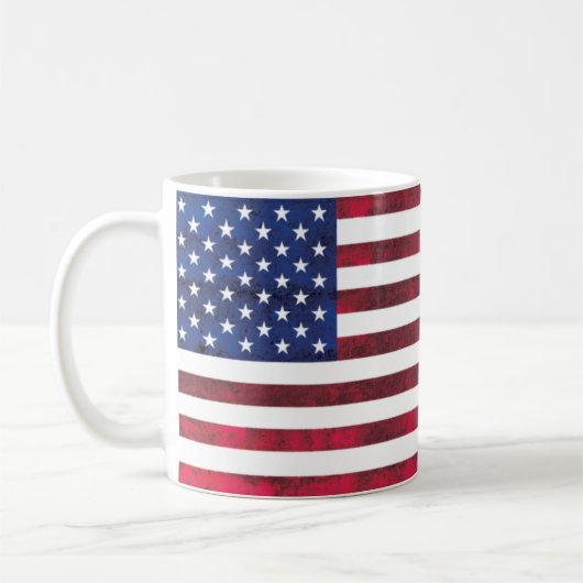 Tasse de drapeau américain (Gauche)