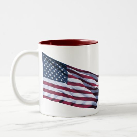 Tasse de drapeau américain (Gauche)