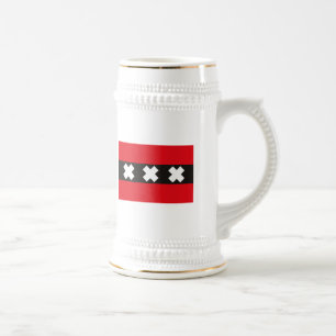 Tasse de drapeau d'Amsterdam