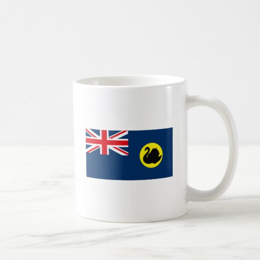 Tasse de drapeau d'Australie occidentale (Droite)