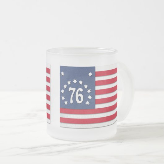 Tasse de drapeau de Bennington (Devant droit)