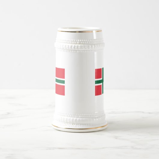 Tasse de drapeau de Bornholm Amt (Centre)