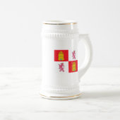 Tasse de drapeau de Castille et de Léon (Devant droit)