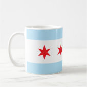 Tasse de drapeau de Chicago (Gauche)