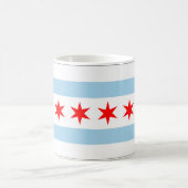 Tasse de drapeau de Chicago (Centre)