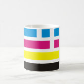 Tasse de drapeau de CMYK (Centre)