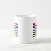 Tasse de drapeau de Colombie-Britannique (Centre)