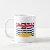 Tasse de drapeau de Colombie-Britannique (Gauche)