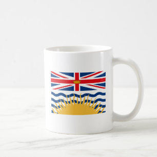 Tasse de drapeau de Colombie-Britannique