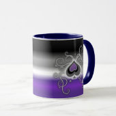 Tasse de drapeau de fierté de logo de pelle de (Devant droit)