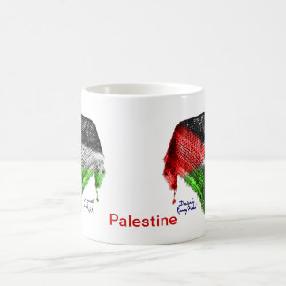 TASSE de drapeau de Hatta (Palestine), version