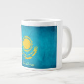 Tasse de drapeau de Kazakhstan (Devant droit)