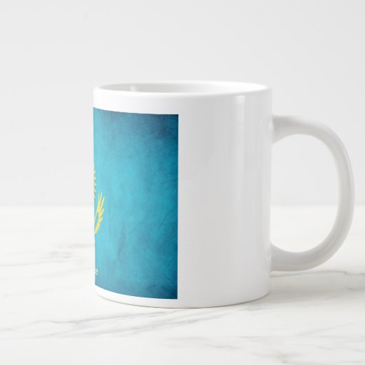 Tasse de drapeau de Kazakhstan (Droite)