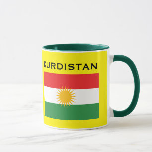 Tasse de drapeau de Kurdistan*