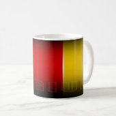Tasse de drapeau de la Belgique (Devant droit)