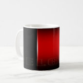 Tasse de drapeau de la Belgique (Devant gauche)