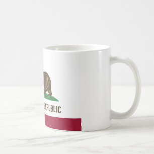 Tasse de drapeau de la Californie