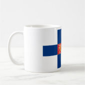 Tasse de drapeau de la Finlande (Gauche)