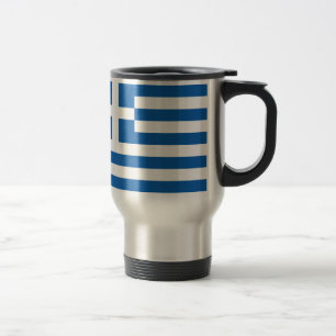 Tasse de drapeau de la Grèce