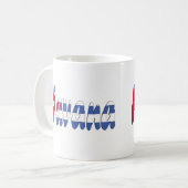 Tasse de drapeau de La Havane, Cuba (Devant gauche)