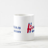 Tasse de drapeau de La Havane, Cuba (Centre)