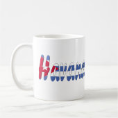 Tasse de drapeau de La Havane, Cuba (Gauche)