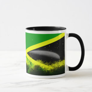 Tasse de drapeau de la Jamaïque