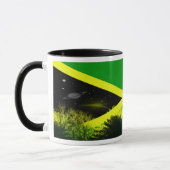 Tasse de drapeau de la Jamaïque (Gauche)