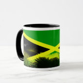 Tasse de drapeau de la Jamaïque (Devant gauche)