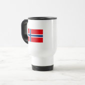 Tasse de drapeau de la Norvège (Devant gauche)