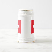 Tasse de drapeau de la Suisse (Centre)