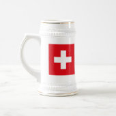 Tasse de drapeau de la Suisse (Gauche)